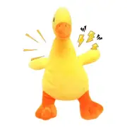 Dog Toy Squeaky Plush Duck Interactive Duck Quack Sound Duck Chewing Play Toy