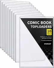 Comic Book Top Loaders Protector Hard Case Sleeve Toploader Holder for Silver