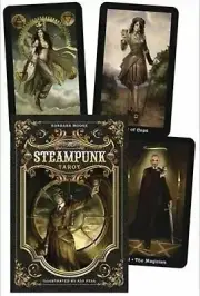 Steampunk Tarot Deck 78 Cards Divination Prophet Cards In Wrapper Unopened Box