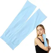 [Generic] Outdoor Sun Protection - UV Arm Sleeves - Cooling UV Sun Protection Sports Compression Arm Sleeves for Men and Women