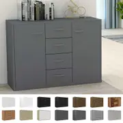 Sideboard Engineered Wood Home Storage Chest Dresser Multi Colours vidaXL