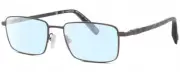 Chopard VCHF28 Men's Designer Blue Light Filter Glasses Gunmetal Grey Black 53mm