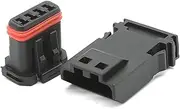 4Pin MX19004S51 Automotive Connector Male Female Rearview Mirror Connector Additional Terminals MX19004P51(Female set)