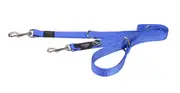 Rogz Multi-Lead Stop-Pull Reflective Dog Lead Blue - 3 Sizes