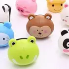 Plastic Suction Cup Toothbrush Holder Wall Mounted Toothbrush Holder