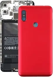 LYX Battery Back Cover with Side Keys for Xiaomi Redmi Note 6 Pro(Black) High Recommended (Color : Red)