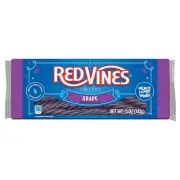 Red Vines Licorice, Grape Flavor Twists, Soft & Chewy Candy, 5oz Trays (12...