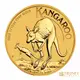 【TRUNEY貴金屬】2022澳洲袋鼠鴻運金幣1/10盎司/英國女王紀念幣 / 約 0.8294台錢