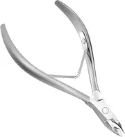 Cuticle Scissors, Professional Cuticle Scissors Made of Stainless Steel, Fine for Removing Excess, Torn Skin on Fingers and Toes, High-Quality Cuticle Nippers with Sharp and Smooth