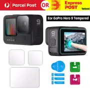 Tempered Glass Protective Lens Screen Protector 3 in 1 For GoPro Hero 9/10/11/12