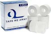Tape Me Away (8-Pack) Athletic Tape | Easy Tear | Strong | Medical Wrap | Support | Zinc Oxide | 1.5 inch x 33 ft