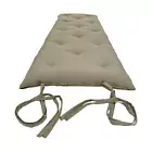 Twin Japanese Floor Rolling Mattress, Cotton Bed, Shiki Futon 3 x 39 x 80 Tan