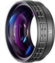 Wide Angle Lens for Sony ZV1, ULANZI WL-1 ZV1 18mm Wide Angle/ 10X Macro 2-in-1 Additional Lens for Sony ZV1 Camera