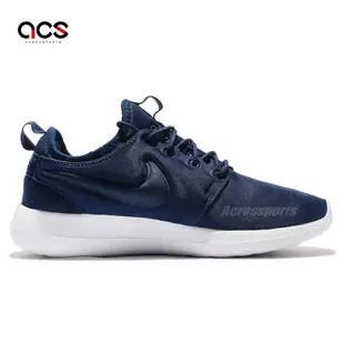 Nike 休閒鞋 Roshe Two 運動 女鞋 輕量 緩震 襪套 舒適 球鞋穿搭 藍 白 844931401