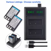 EN-EL9 Battery /Charger for Nikon EN-EL9a EN-EL9E MH-23 D3X D40X D40 D60 D5000