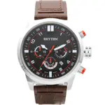 RHYTHM 日本麗聲 三眼計時手錶-48MM SI1602L01