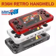 R36H Retro Handheld Video Game Console 3.5 Inch IPS RK3326 Linux ArkOS R36
