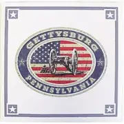 Gettysburg Pennsylvania Wall Decorative Ceramic Tile 6x6 Trivet Backsplash