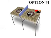 Florida State University Portable Table Tennis Ping Pong Folding Table w/Accesso