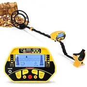 MD930 Waterproof Portable Metal Detector, High-sensitivity Underground Treasure Metal Detector with LCD