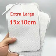 4PCS * 15cm x 10cm Cloth Electrode Pads for T-E-NS Machine CIRCULATION PIN TYPE