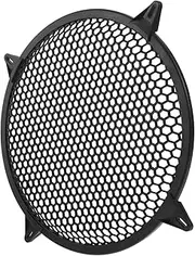 Sosoport Round Speaker Grille Mesh for Car Subwoofer Dustproof Cover for Car Audio Speaker Guard Protective Speaker Covers for Cars Fit Simple Installation Elegant Design