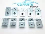 1963-1967 63 64 65 66 67 C2 Corvette Hard top Rear Window Lower Molding Clip Set