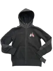 NWT$65 Nike Jordan Jumpman Youth Boy's Full-zip Fleece Jacket Black Size M