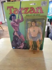 vintage 1984 Dakin 7" Tarzan King of The Apes sealed Action Figure w/accessories