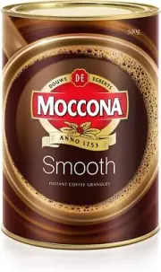 Moccona Smooth Granulated Instant Coffee Can, 500 G
