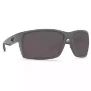 Costa Reefton Matte Gray Frame Sunglasses w/Gray 580P Lenses 06S9007-90070564