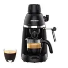 Coffee Machine 3.5 Bar Espresso Cappuccino Machine Milk Frother 1-4 Cup Portable