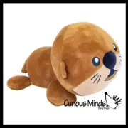 1 Plush Sea Otter Stuffed Animal Toy - Soft Squishy Sea Aquatic Animal