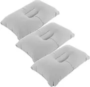 NAMOARLY Memory Foam Inflatable Pillow Small Square Portable for Travel Camping Office Home Comfortable Sleep Aid