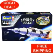 Revell Level 4 Model Kit Apollo 11 Saturn V Rocket 50th Anniv 1/144 Scale Model