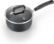 T-fal Signature Nonstick Sauce Pan 3 Quart Oven Safe 350F Cookware, Pots and Pans, Dishwasher Safe Black