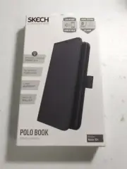 Samsung Note 10+ Skech Polobook Wallet Case Black