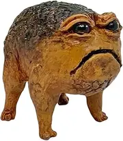 Furtryvl Ugly Toad Figure | Outdoor Garden Yard Rain Frog Decor Statue - Resin Fun Novelty Ugly Weird Outdoor Garden Statue for Patio, Lawn, Porch, Flower Bed