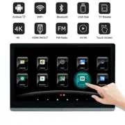13.3" Android 11 1080P Car Headrest Monitor Rear Seat Touch Screen WIFI 2+32GB