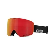 Giro Contour Snow Goggles, Black Wordmark Frame, Vivid Ember/Vivid Infared Lens
