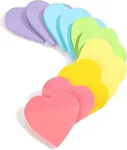 Mr. Pen- Heart Sticky Notes, 12 Pads, 60 Sheets/Pad, Pastel Color, Cute Sticky Notes, Heart Shaped Sticky Notes Heart Shaped Note Pads, Heart Notes, Heart Shaped Note Pad, Valentine's Gift