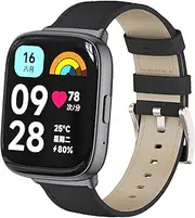[CHULN] Armband kompatibel mit Xiaomi Redmi Watch 3 Active Armband, Weiches und Bequemes Leder-Uhrenarmband Redmi Watch 3 Active Ersatzarmband