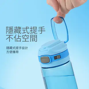 美國COOL GEAR酷樂防撞直飲式水壺500ml｜美國Tritan水壺無雙酚A防撞隨身杯附提把兒童運動水壺 4214