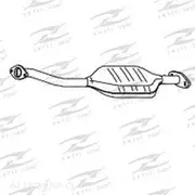 Redback Cat Conv Bolt On to suit Suzuki Baleno & GTX 3DR,4DR 4/95 - C1237