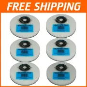6-Pack Lightweight Buffing Pads for Professional Results - Easy Pro Compatible