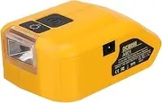 Power Tool Battery Converter, Portable Battery Generator, Outdoor Station, Versatile Power, Easy To Carry, 10.5x8x7cm, For Camping, Hiking
