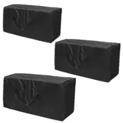 Black Christmas Tree Outdoor Furniture Cushion Storage Bag 210D Oxfords