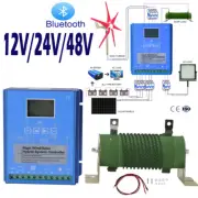 Smart Power Charge Controller Bluetooth Solar Wind Auto Transfer Switch 12V-48V