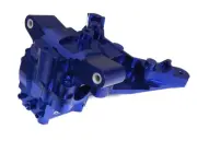 Blue Billet Machined Front Bulkhead for Traxxas 1/10 Maxx 4S Truck