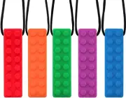 Chew Necklace, Sensory Chew Necklace Bundle for Kids with Teething, ADHD